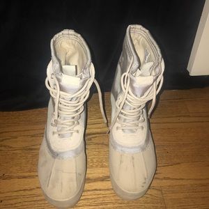 Season 1 cream yeezy boots